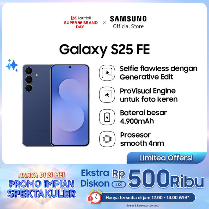 Samsung Galaxy S25 FE - 8GB/512GB | Lazada Indonesia