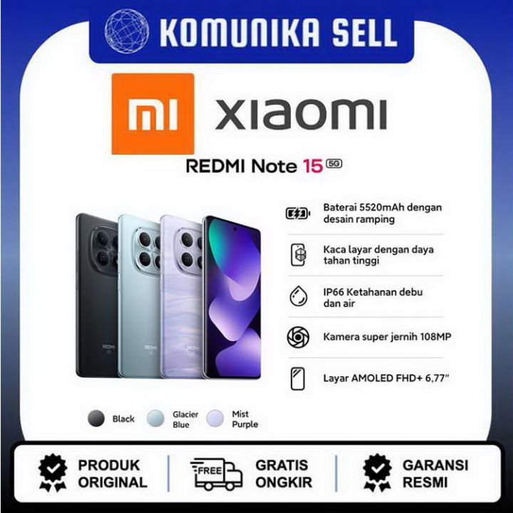 Xiaomi Redmi Note 15 5G | Lazada Indonesia
