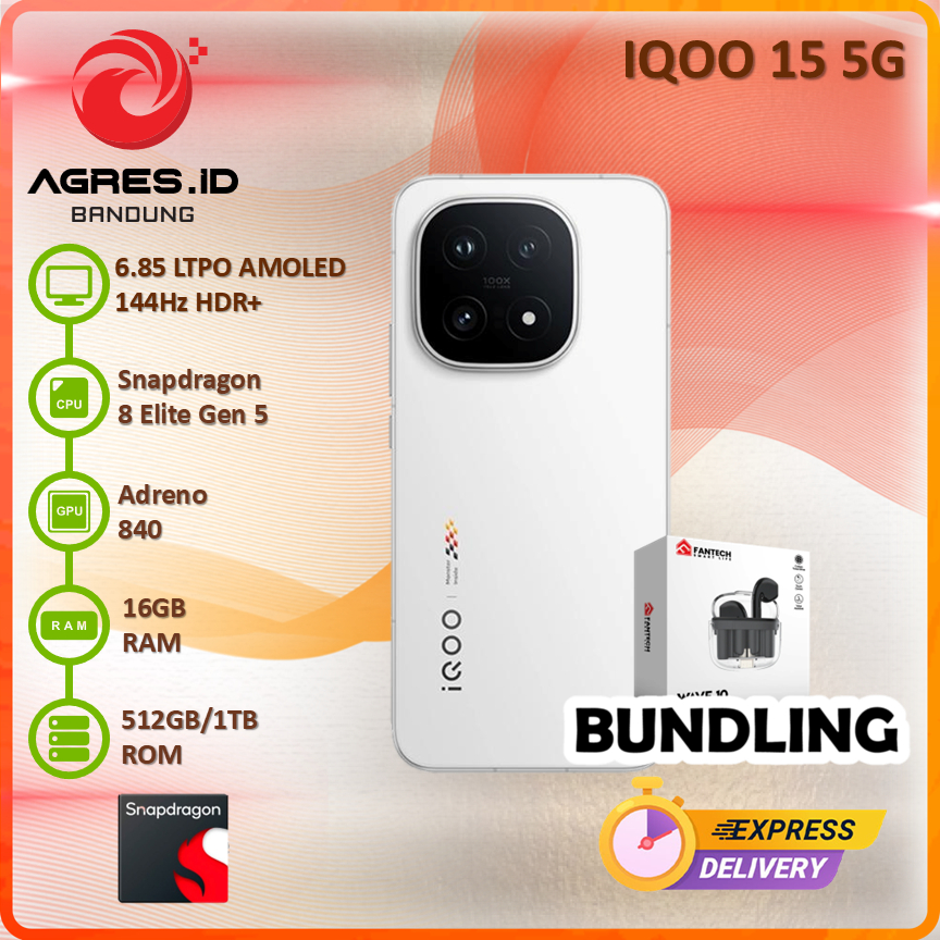 Jual IQOO 15 16GB 512GB GARANSI RESMI INDONESIA | Shopee Indonesia