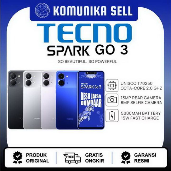 Tecno Spark Go 3 | Lazada Indonesia
