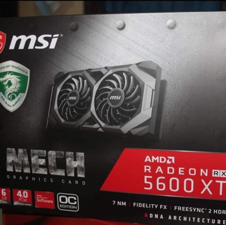 VGA Amd radeon RX 5600 XT MSI 6GB OC | Lazada Indonesia