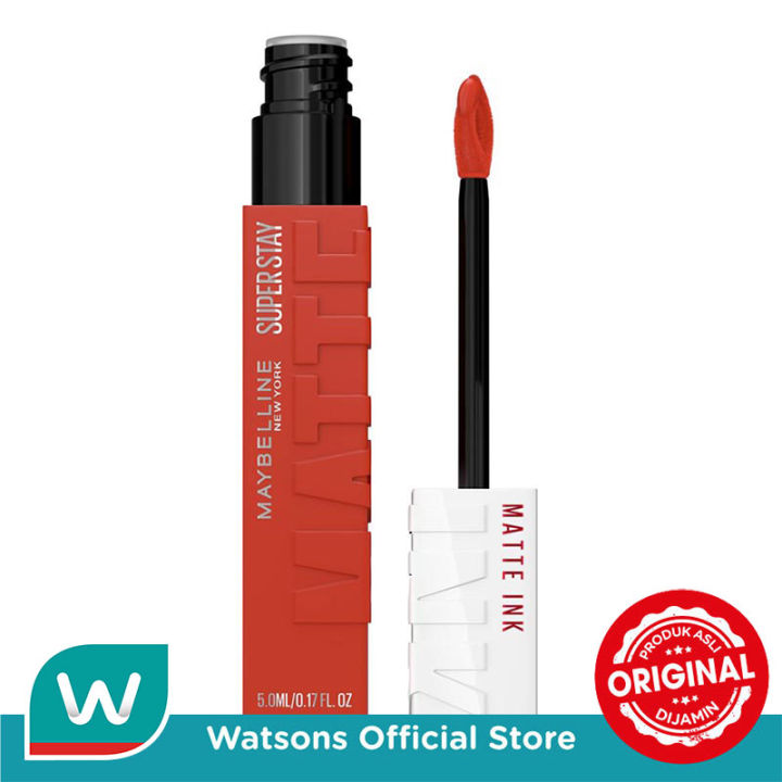 Maybelline Superstay Matte Ink Liquid Lipstick 350 Freethinker 5ml | Lazada Indonesia