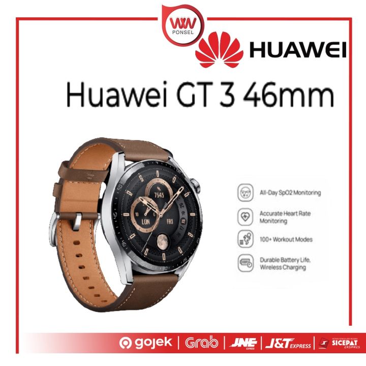 Huawei Watch GT 3 46mm Smartwatch Garansi Resmi