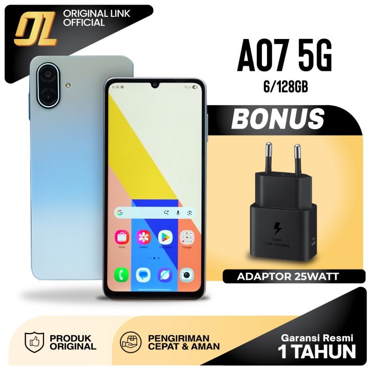 Samsung Galaxy A07 5G 6/128 GB Smartphone Original | Lazada Indonesia