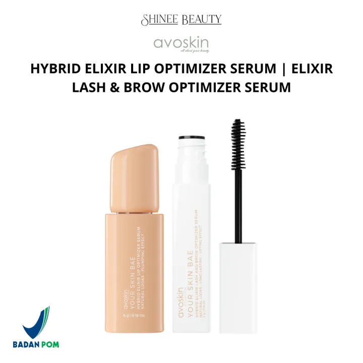 AVOSKIN YSB Hybrid Elixir Lip Optimizer Serum | Elixir Lash & Brow Optimizer Serum | Lazada Indonesia