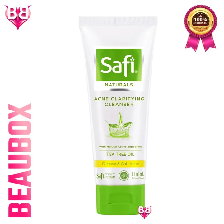 Safi Naturals Clarifying Cleanser Tea Tree Oil - 100% ORIGINAL BPOM | Lazada Indonesia