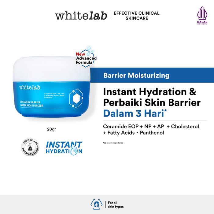 Jual Whitelab Ceramug Barrier Water Moisturizer 20 gr | Shopee Indonesia