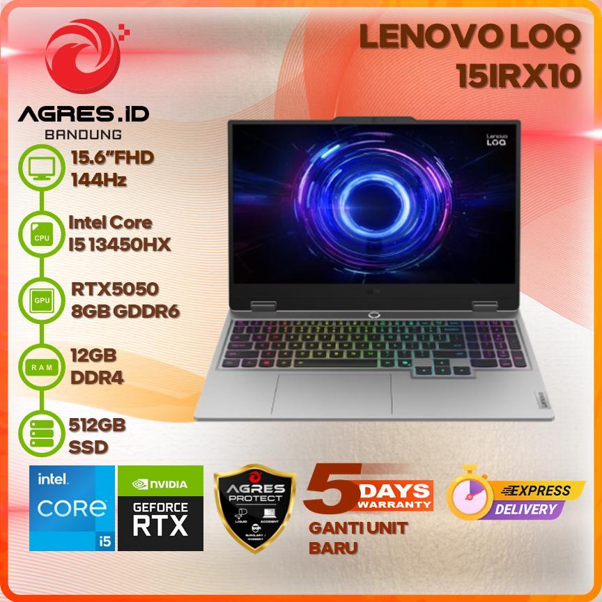 Jual LENOVO LOQ 15IRX10 I5 13450HX RTX5050 12GB 512GB 15.6" FHD IPS 144HZ | Shopee Indonesia