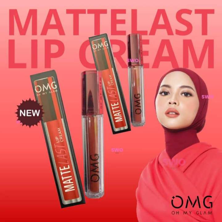 OMG MATTE LAST LIP CREAM | Lazada Indonesia