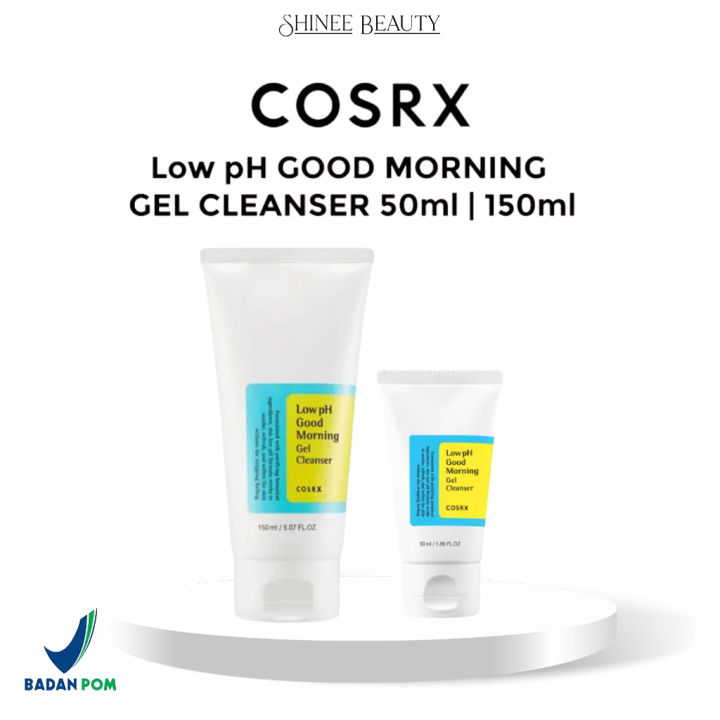 COSRX Low pH Good Morning Gel Cleanser 50ml & 150mL