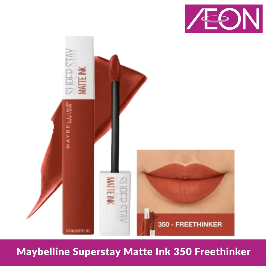 Jual Maybelline Superstay Matte Ink 350 Freethinker | Shopee Indonesia