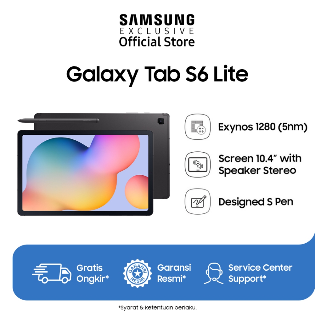 Jual Samsung Galaxy Tab S6 Lite 4/128GB | Shopee Indonesia