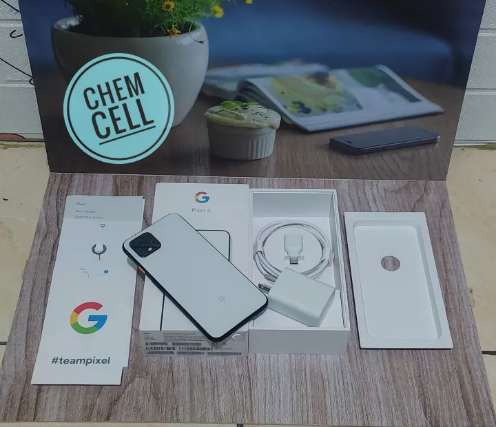 Google Pixel 4 128GB - NFC - Fullset - Imei Beacukai - Mulus
