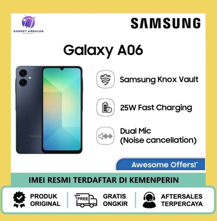 Samsung Galaxy A06 6/128 - 4/128 - 4/64 GB | Lazada Indonesia