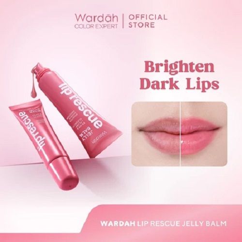 Wardah Lip Rescue Jelly Balm Dusty Rose 7 gr