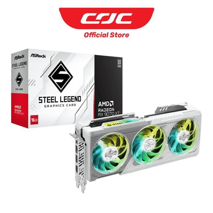 ASRock Radeon RX 9070 XT 16GB Steel Legend | Lazada Indonesia