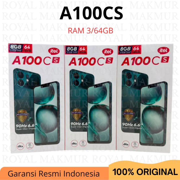 Itel A100CS 3/ 64GB - Garansi Resmi | Lazada Indonesia