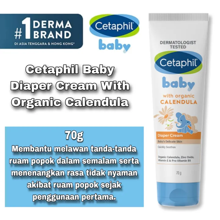Cetaphil Baby Diaper Cream Calendula 85g | Lazada Indonesia