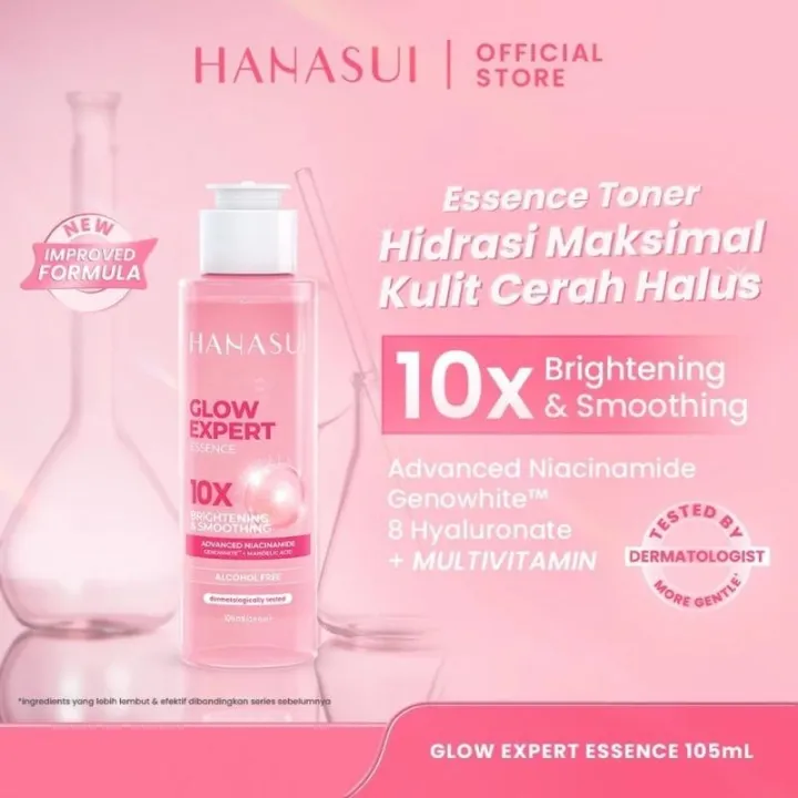 Hanasui Glow Expert Toner Essence 105ML | Lazada Indonesia