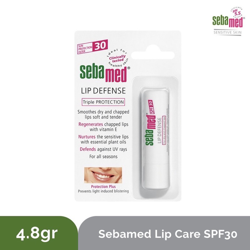 Jual Sebamed Lip Defense Original Spf 30 triple protection pelembab bibir | Shopee Indonesia