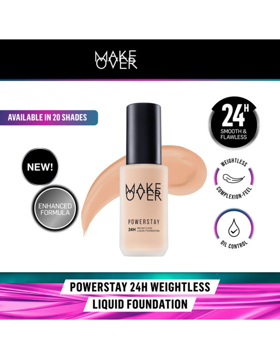Make Over Powerstay 24H Weightless Liquid Foundation 40 Ml 106986720