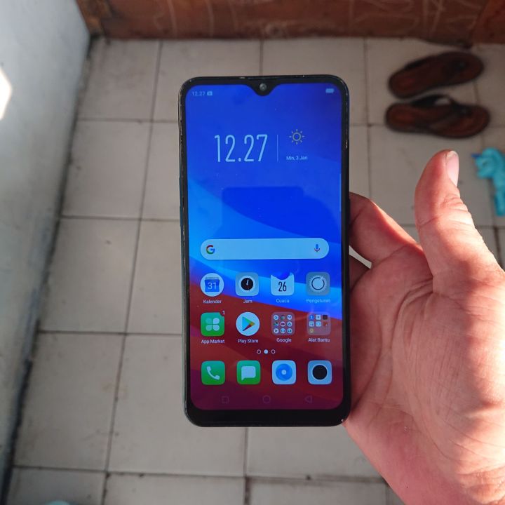 Oppo A7 4G/LTE/4GB/64GB Fisik Sesuai Foto Normal Pemakaian Second Ex Resmi