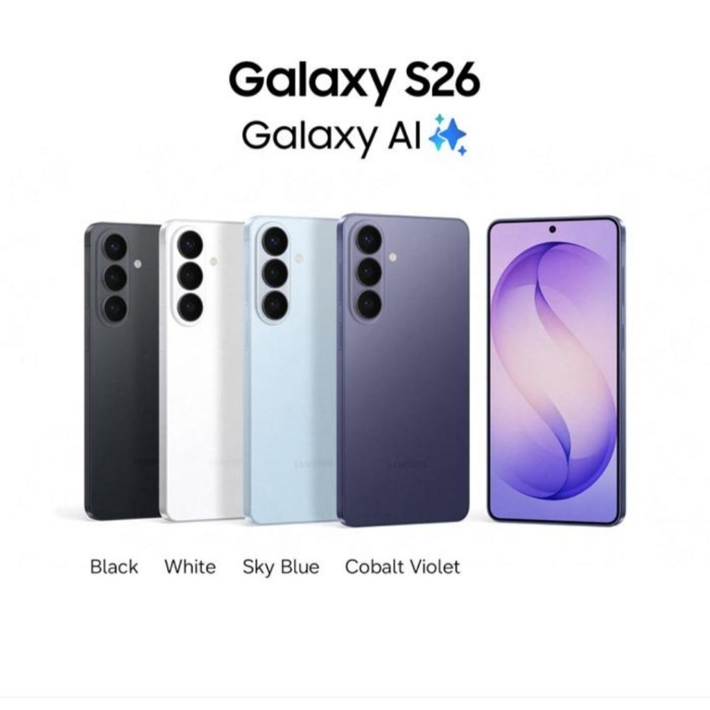 Jual Samsung Galaxy S26 5G 12/256 GB | 12/512 GB - Garansi Resmi | Shopee Indonesia