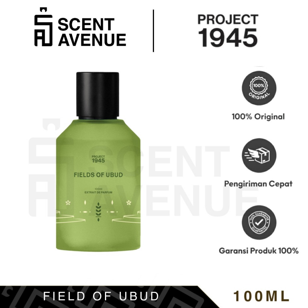Jual PROJECT 1945 | FIELDS OF UBUD | 100 ML | EAU DE PARFUM | Shopee Indonesia