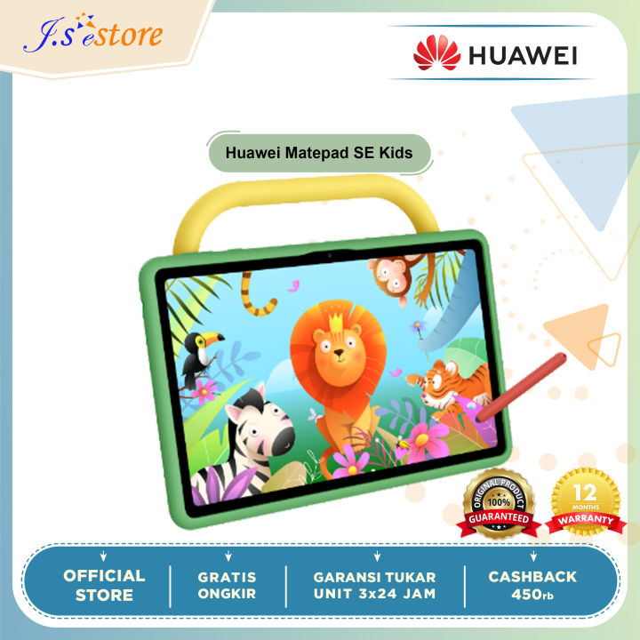HUAWEI MatePad SE 10.4-inch Kids Edition Garansi Resmi Indonesia | Lazada Indonesia