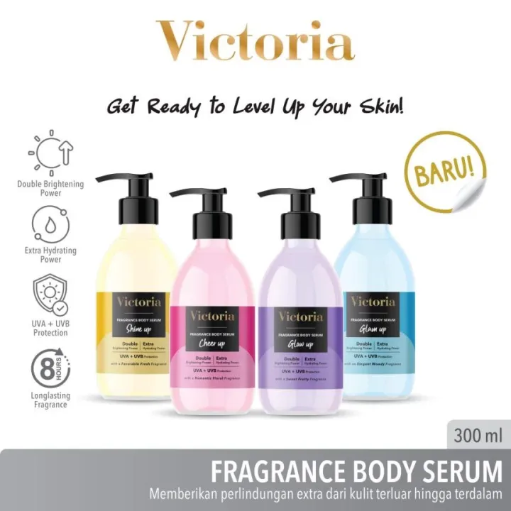 Victoria Fragrance Body Serum 300ml | Lazada Indonesia