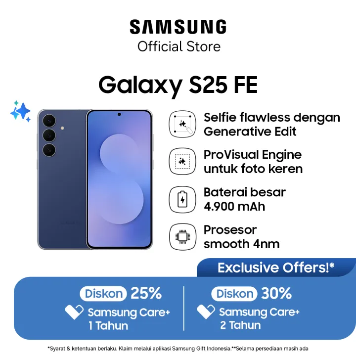 Samsung Galaxy S25 FE - 8GB/256GB | Lazada Indonesia