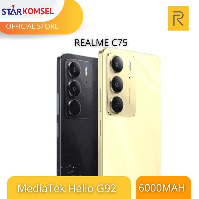 HP REALME C75 8/256 GARANSI RESMI REALME INDONESIA | Lazada Indonesia