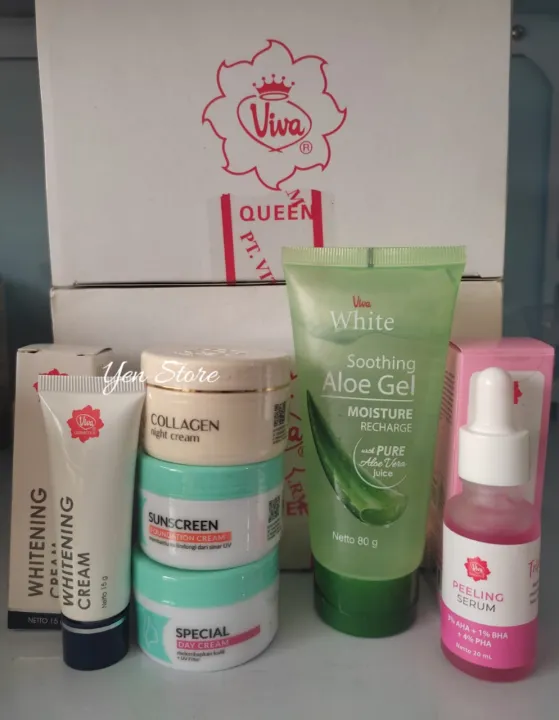 Paket Viva Flek Hitam plus peeling serum 6 in 1