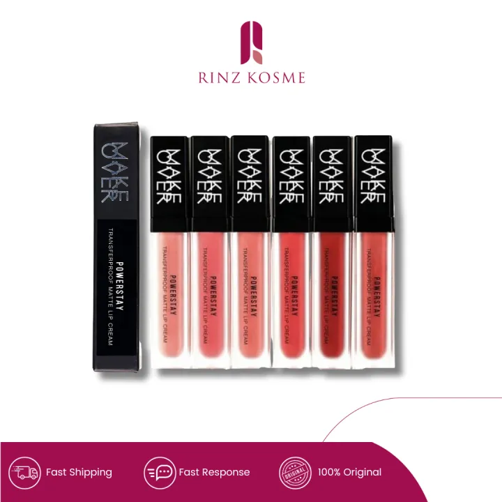 MAKE OVER POWERSTAY TRANSFERPROOF MATTE LIP CREAM