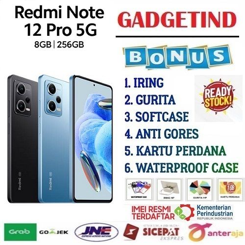 SALE XIAOMI Redmi Note 12 Pro 5G 8/256GB Kamera 50MP Sony IMX766 P-OLED Garansi