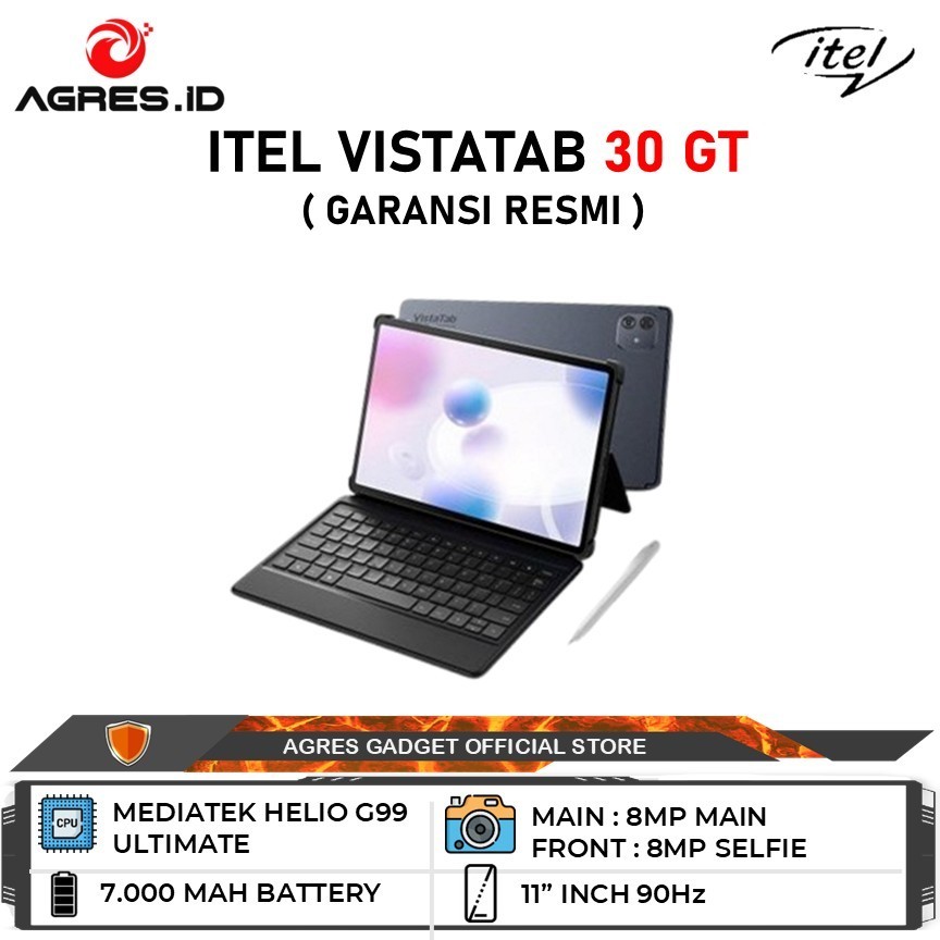 Jual Itel VistaTab 30 GT 4GB/128GB Garansi Resmi Itel Indonesia | Shopee Indonesia
