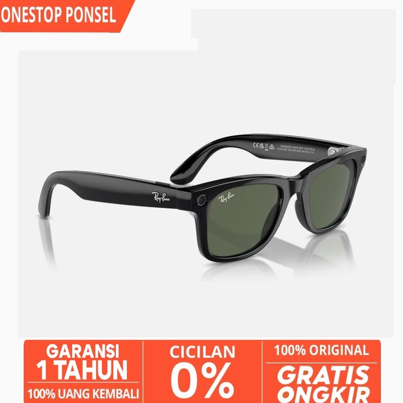 Jual Ray Ban Meta AI Smart Glasses Wayfarer With Camera | Shopee Indonesia