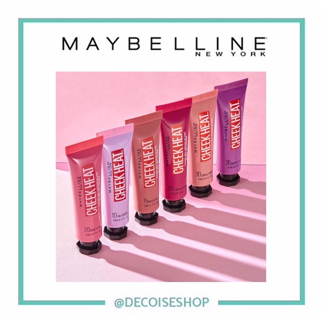 Jual Maybelline Cheek Heat Gel-Cream Blush Face Makeup | Shopee Indonesia