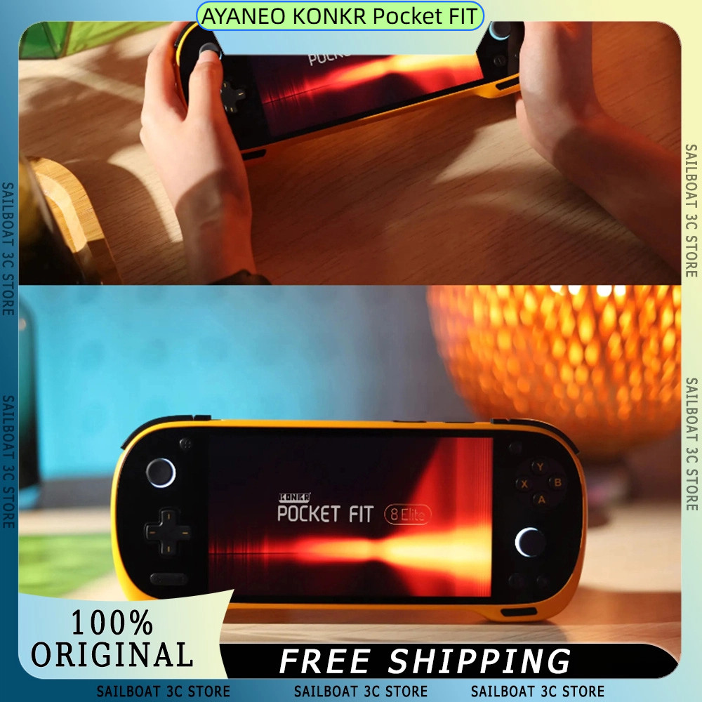 Jual AYANEO KONKR Pocket FIT Handheld Game Console G3 Gen3 Flagship Android14 6" 144Hz LCD 1920*1080 Screen WIFI/BT5.3 Game Player PC | Shopee Indonesia