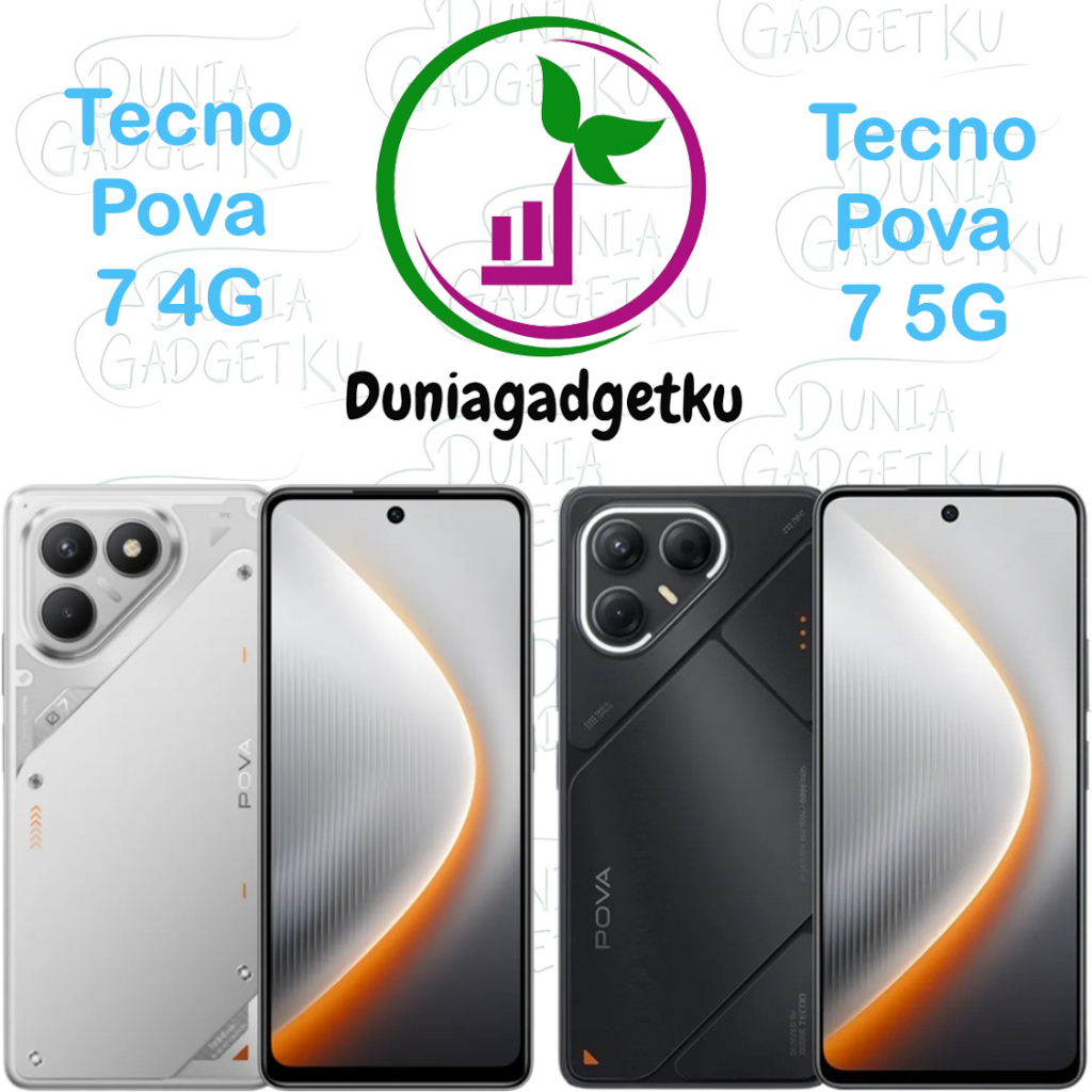 Jual Tecno Pova 7 4G | Tecno Pova 7 5G [8/128 GB] [8/256 GB] Garansi Resmi Tecno Indonesia | Shopee Indonesia