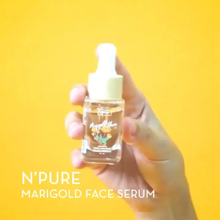 NPURE Face Serum Marigold Series (Anti Aging Face Serum) | Lazada Indonesia