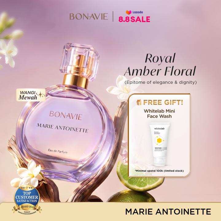 Bonavie Eau de Parfum - Marie Antoinette 30ml Parfum Wangi Tahan Lama EDP Floral Bunga