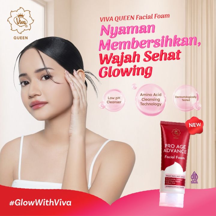 Viva Queen Pro Age Advance Facial Foam | Lazada Indonesia