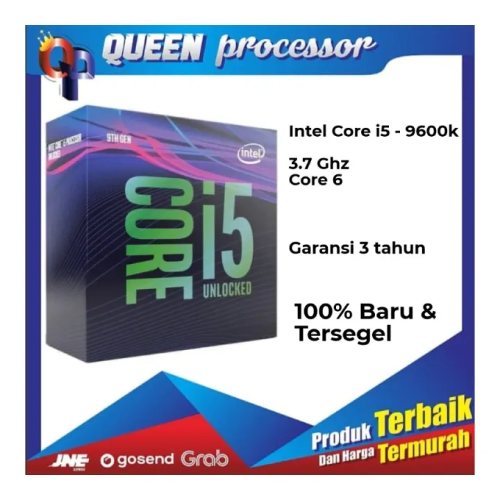 Processor INTEL CORE i5 9600K 3.70 GHz BOX socket 1151 | Lazada Indonesia