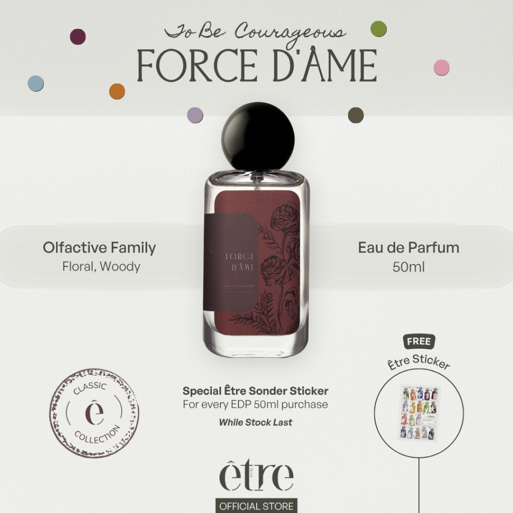 Jual Etre Parfums - Force d'Ame (Eau de Parfum/50ml) | Shopee Indonesia