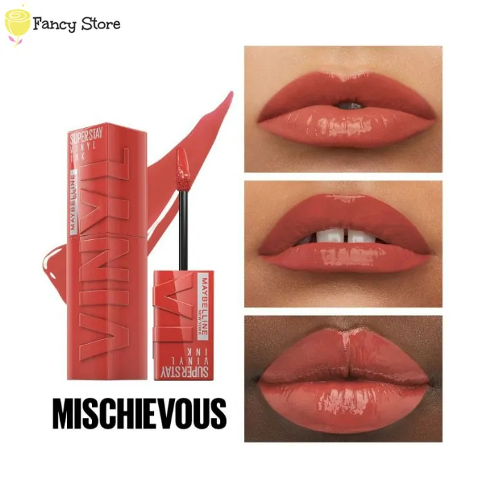 Maybelline Superstay Vinyl Ink [60 MISCHIEVOUS] Liquid Lipstick | Lazada Indonesia