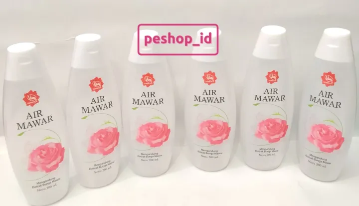 Paket Air Mawar Viva 200ml Jumbo Isi 6 pcs