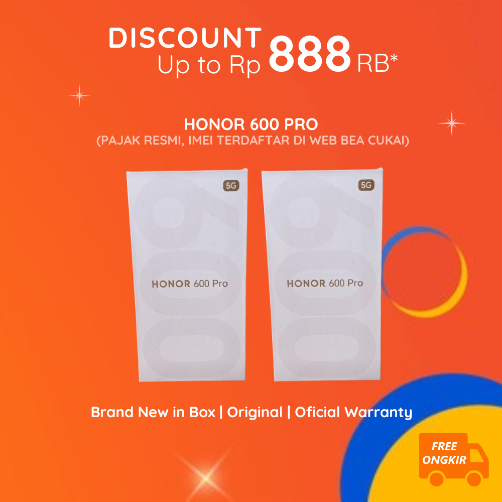 Jual Honor 600 Pro 5G 12+256GB 512GB Snapdragon 8 Elite - Global ROM | Shopee Indonesia