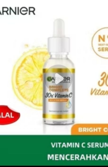 Garnier Bright Complete 10% Pure Vitamin C Night Serum 15ml | Lazada Indonesia