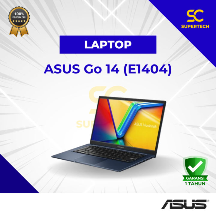 ASUS Vivobook Go 14 (E1404) AMD Ryzen™ 5 7520U Processor 2.8GHz Windows 11 Home 14.0-inch FHD | Lazada Indonesia